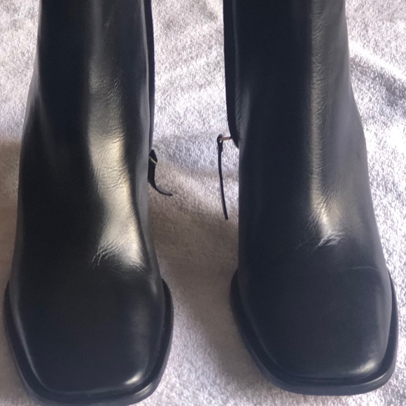 H&M Leather Boots Sz.40 - Picture 1 of 7